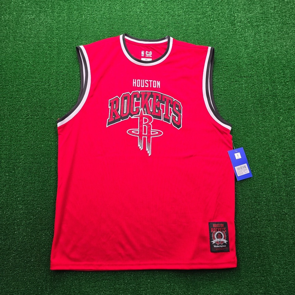 Houston Rockets Jersey Mens‎ XL NBA Basketball Ultra Game Tank Top Red NWT